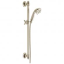 Delta Faucet 51308-PN - Universal Showering Components H2OKinetic®3-Setting Slide Bar Hand Shower
