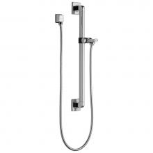 Delta Faucet 51500 - Universal Showering Components Adjustable Slide Bar / Grab Bar Assembly with Elbow