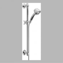 Delta Faucet 51508 - Delta Universal Showering Components: Premium 5-Setting Slide Bar Hand Shower