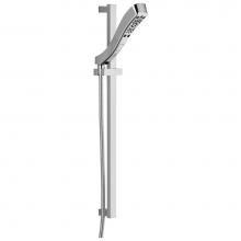 Delta Faucet 51552 - Universal Showering Components H2OKinetic®4-Setting Slide Bar Hand Shower