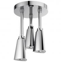 Delta Faucet 57140-25-L - Universal Showering Components H2OKinetic®Pendant Raincan Shower Head with LED Light