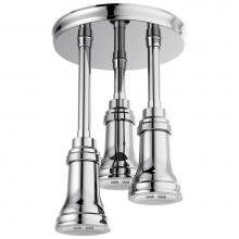 Delta Faucet 57190-25-L - Universal Showering Components H2OKinetic®Pendant Raincan Shower Head with LED Light
