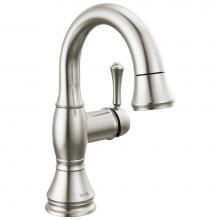 Delta Faucet 597-SSPD-DST - Cassidy™ Single Handle Pull Down Bathroom Faucet