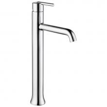 Delta Faucet 759-DST - Trinsic® Single Handle Vessel Bathroom Faucet