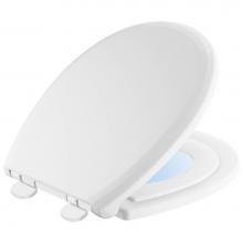Delta Faucet 823902-N-WH - Sanborne® Round Front Slow-Close / Quick-Release Nightlight Family Seat