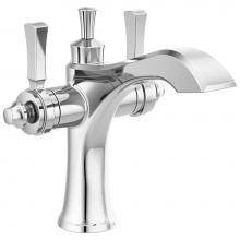 Delta Faucet 856-DST - Dorval™ Two Handle Single Hole Monoblock Bathroom Faucet