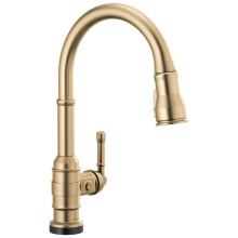 Delta Faucet 9190TL-CZ-DST - Broderick™ Touch2O® Technology Kitchen Faucet with Touchless Technology