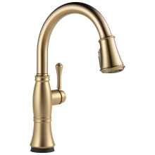 Delta Faucet 9197TL-CZ-PR-DST - Cassidy™ Touch2O® Technology Kitchen Faucet with Touchless Technology