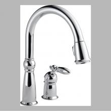 Delta Faucet 955-DST - Victorian® Single Handle Pull-Down Kitchen Faucet