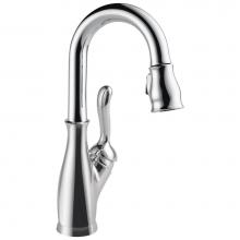 Delta Faucet 9678-DST - Leland® Single Handle Pull-Down Bar / Prep Faucet