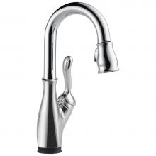 Delta Faucet 9678T-DST - Leland® Single Handle Pull-Down Bar / Prep Faucet with Touch<sub>2</sub>O® T