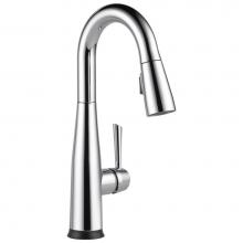 Delta Faucet 9913T-DST - Essa® Single Handle Pull-Down Bar / Prep Faucet with Touch<sub>2</sub>O® Tec