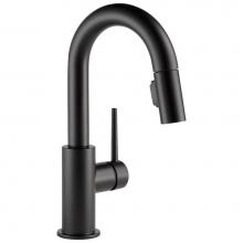 Delta Faucet 9959-BL-DST - Trinsic® Single Handle Pull-Down Bar / Prep Faucet