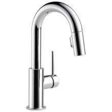 Delta Faucet 9959-DST - Trinsic® Single Handle Pull-Down Bar / Prep Faucet