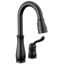 Delta Faucet 9978-BL-DST - Leland® Single Handle Pull-Down Bar / Prep Faucet