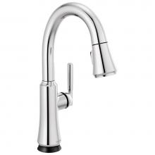 Delta Faucet 9979T-DST - Coranto™ Single Handle Pull Down Bar/Prep Faucet with Touch<sub>2</sub>O Technology