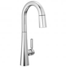 Delta Faucet 9991-PR-DST - Monrovia™ Single Handle Pull-Down Bar/Prep Faucet