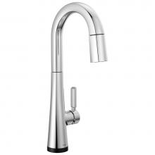 Delta Faucet 9991T-PR-DST - Monrovia™ Single Handle Pull-Down Bar/Prep Faucet with Touch2O Technology