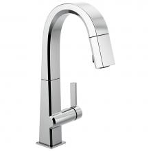 Delta Faucet 9993-DST - Pivotal™ Single Handle Pull Down Bar/Prep Faucet
