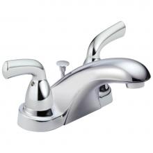 Delta Faucet B2510LF - Foundations® Two Handle Centerset Bathroom Faucet