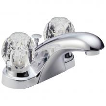 Delta Faucet B2512LF - Foundations® Two Handle Centerset Bathroom Faucet