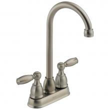 Delta Faucet B28911LF-SS - Foundations® Two Handle Bar / Prep Faucet