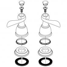 Delta Faucet RP75267 - Windemere® Metal Lever Handle Set