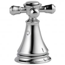 Delta Faucet H295 - Cassidy™ Metal Cross Handle Set - Deck Mount Bathroom & Bidet