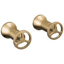 Delta Faucet H558CZ - Trinsic® Wheel Handle - Wall Mount Lav
