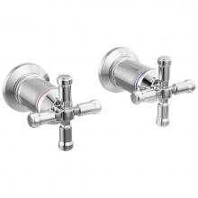 Delta Faucet H586-PR - Broderick™ Wall Mount Bathroom Faucet Handle Kit-Cross