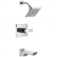 Delta Faucet T14499 - Pivotal™ Monitor® 14 Series H2Okinetic® Tub and Shower Trim