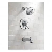Delta Faucet T17492 - Delta Addison: Monitor 17 Series H2Okinetic Tub &amp; Shower