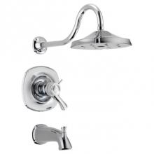 Delta Faucet T17T492-WE - Addison™ TempAssure® 17T Series H2Okinetic® Tub And Shower Trim