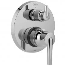 Delta Faucet T24859 - Trinsic® Contemporary Two Handle Monitor® 14 Series Valve Trim with 3-Setting Integrated