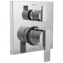 Delta Faucet T24867 - Ara® Angular Modern Monitor® 14 Series Valve Trim with 3-Setting Integrated Diverter