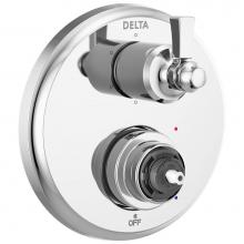 Delta Faucet T24956-LHP - Dorval™ Traditional 2-Handle Monitor 14 Series Valve Trim with 6 Setting Diverter