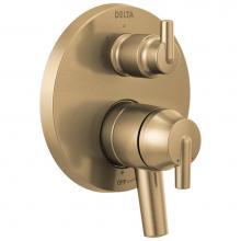Delta Faucet T27859-CZ - Trinsic® Contemporary Monitor® 17 Series Valve Trim with 3-Setting Integrated Diverter