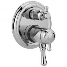 Delta Faucet T27997 - Cassidy™ Traditional 2-Handle Monitor® 17 Series Valve Trim with 6-Setting Integrated Diver