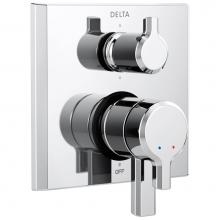 Delta Faucet T27999 - Pivotal™ 2-Handle Monitor® 17 Series Valve Trim with 6-Setting Diverter