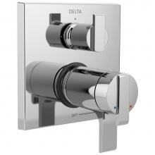 Delta Faucet T27T867 - Ara® Angular Modern TempAssure® 17T Series Valve Trim with 3-Setting Integrated Diverter