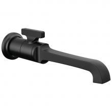 Delta Faucet T3589LF-BLWL - Tetra™ Single Handle Wall Mount Bathroom Faucet Trim