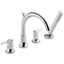 Delta Faucet T4759 - Trinsic® Roman Tub with Hand Shower Trim