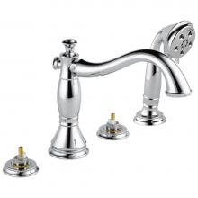 Delta Faucet T4797-LHP - Cassidy™ Roman Tub with Hand Shower Trim - Less Handles