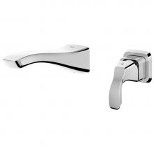 Delta Faucet T552LF-WL - Tesla® Single Handle Wall Mount Bathroom Faucet Trim