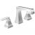 Ashlyn® Two Handle Widespread Bathroom Faucet with EZ Anchor®