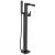 Ara® Single Handle Floor Mount Channel Spout Tub Filler Trim with Hand Shower