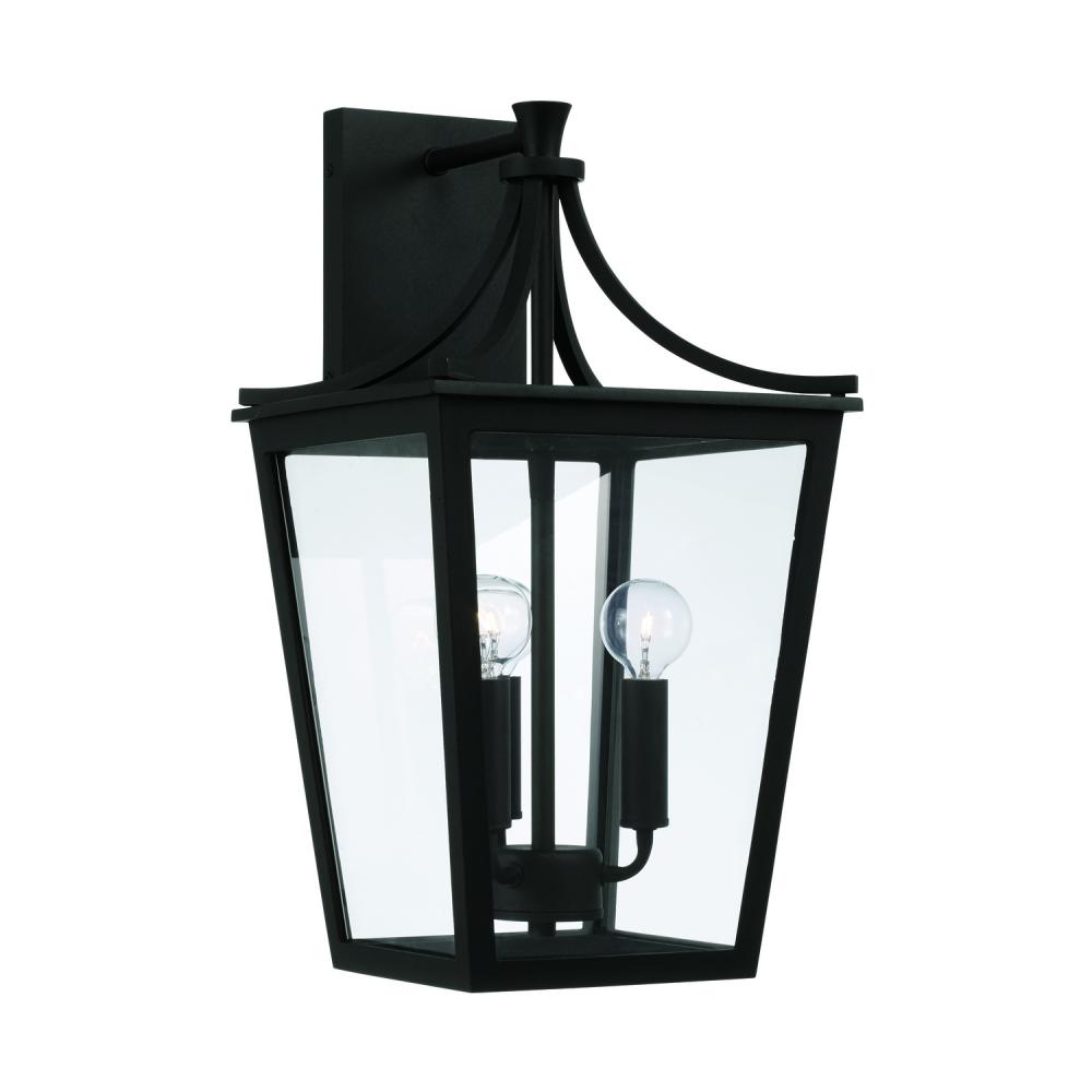 3-Light Outdoor Wall-Lantern