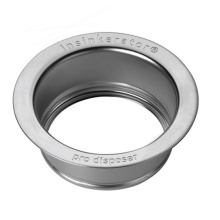 Insinkerator 74290D - Sink Flange - Brushed Stainless Steel - Model Number: FLG-SSB