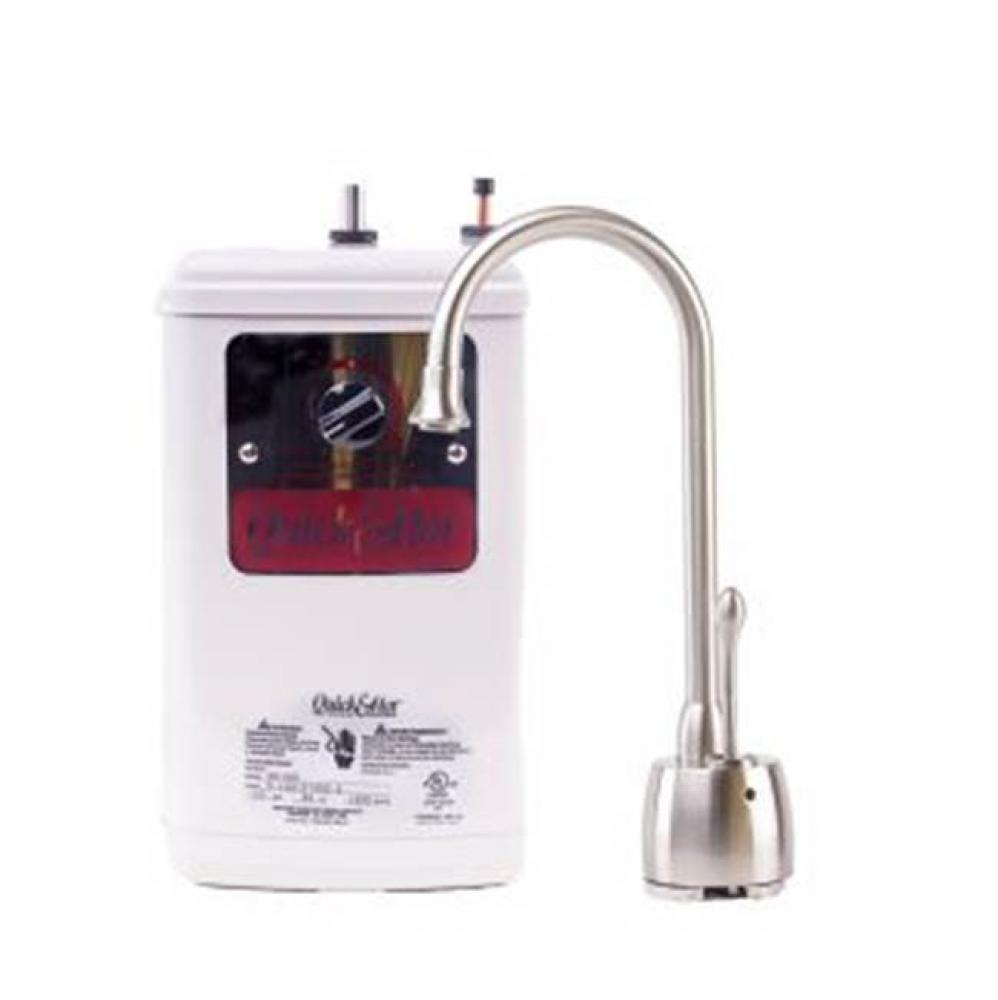 Coronado Open Vent Hot Faucet &amp; Tank Combo Satin Nickel