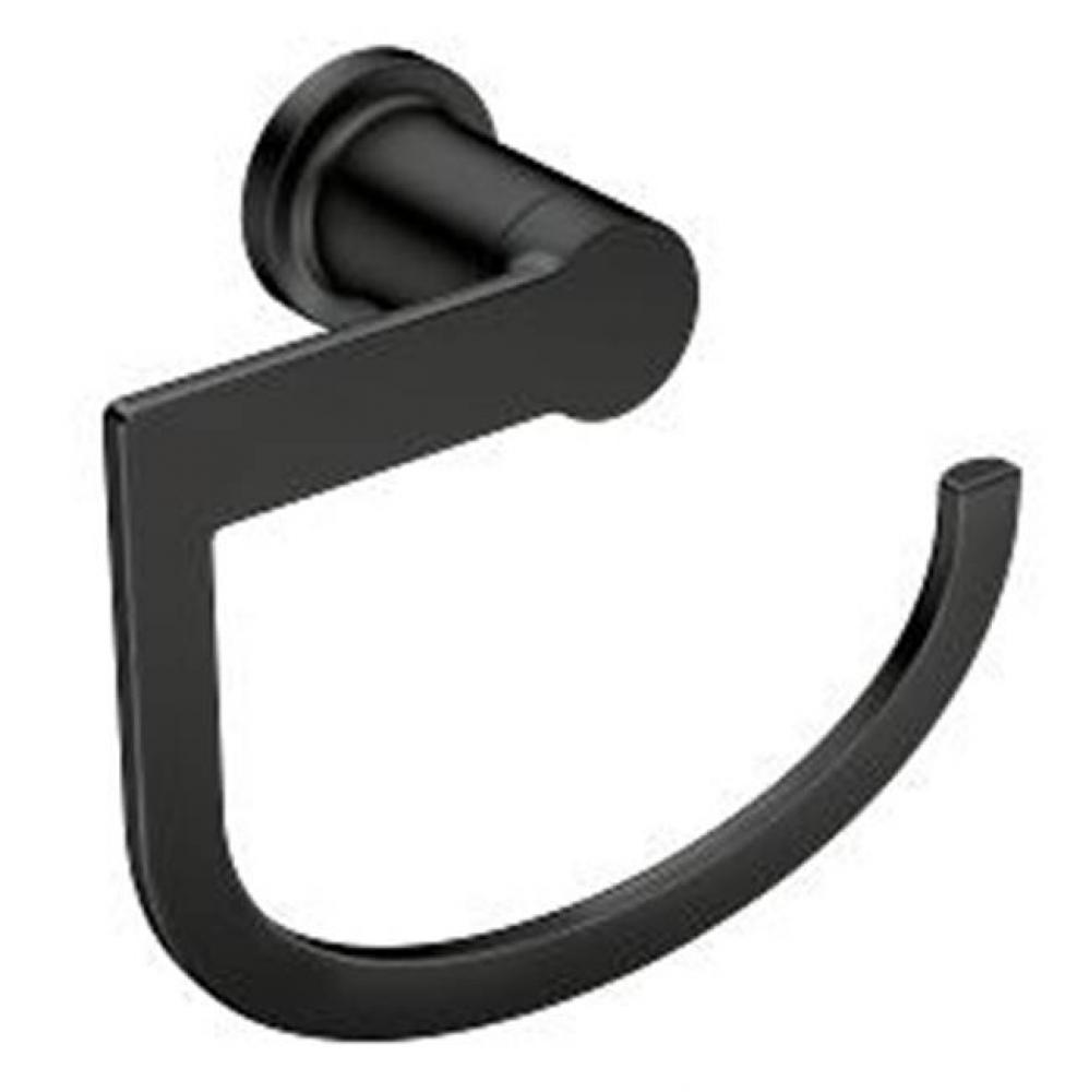Matte Black Hand Towel Bar